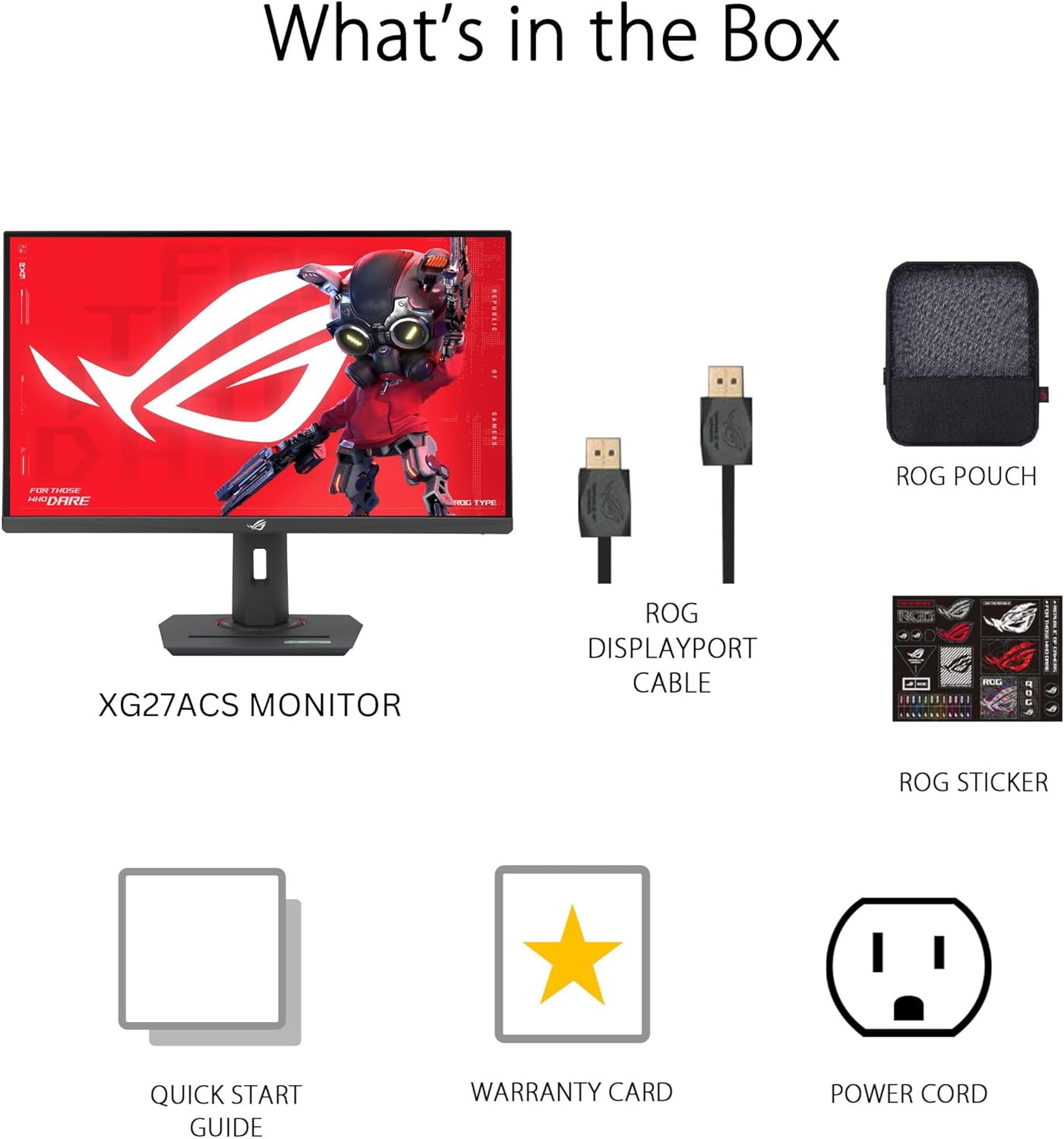 ASUS ROG Strix XG27ACS 27 ASUS ROG Strix XG27ACS 27